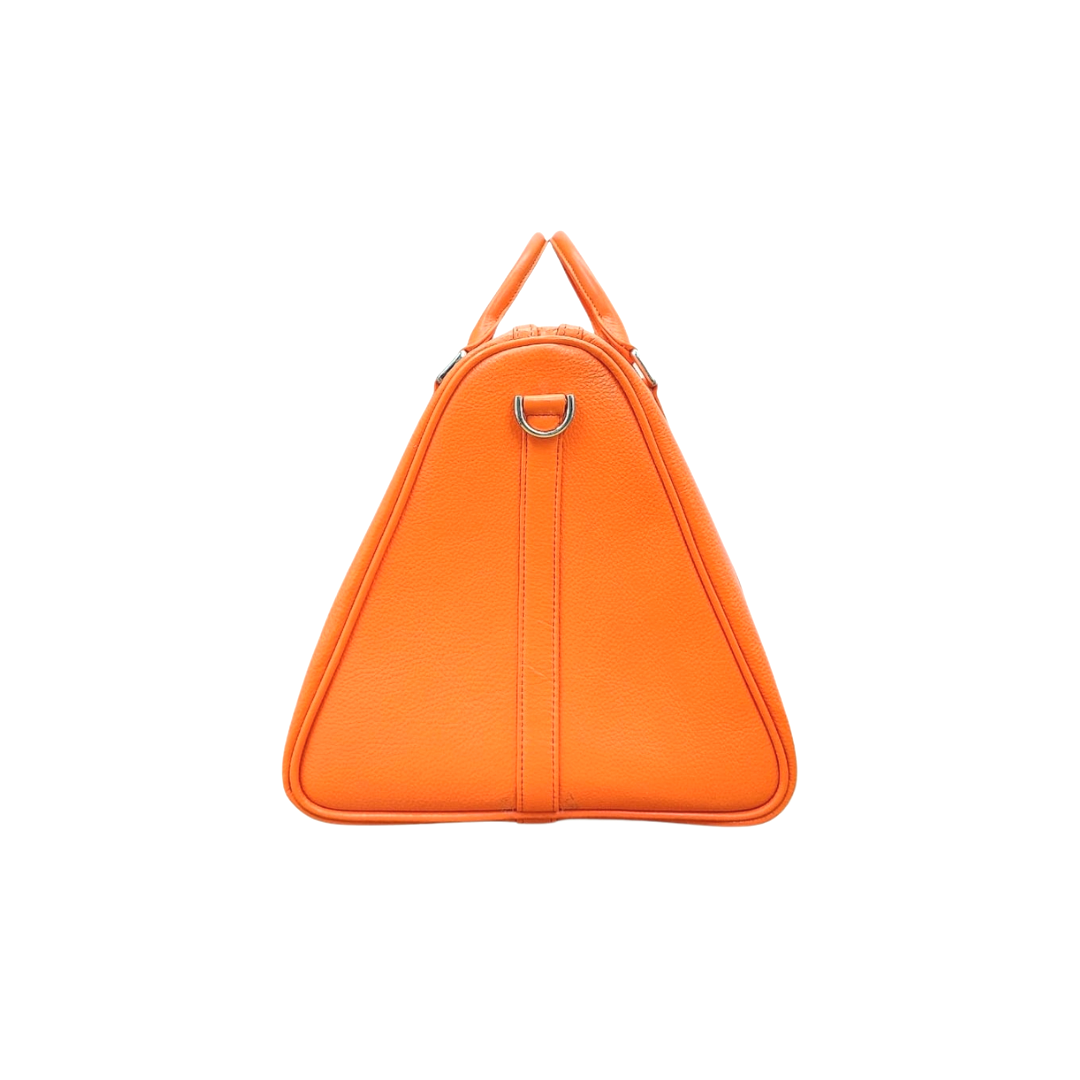 Orange Triangle Duffle