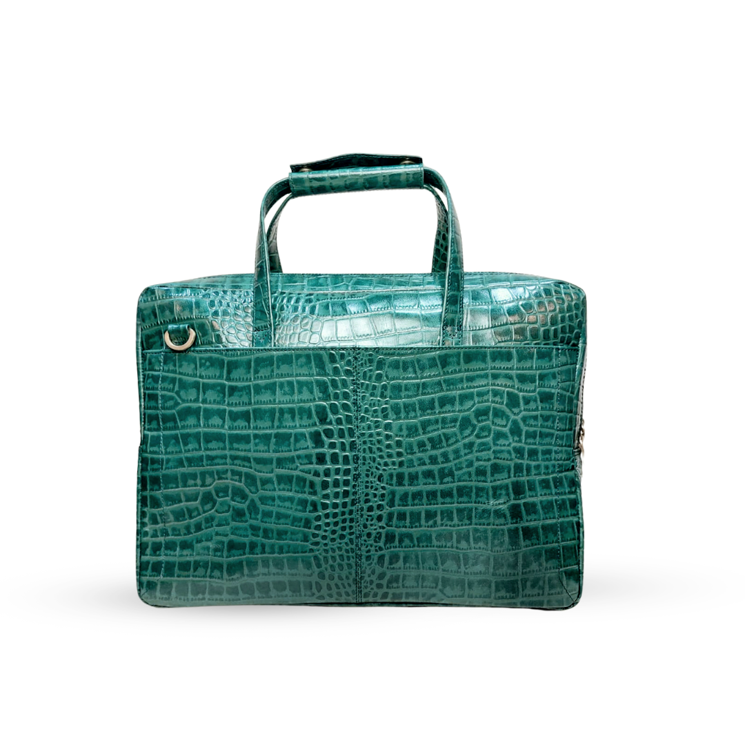 Green Unisex Office Bag