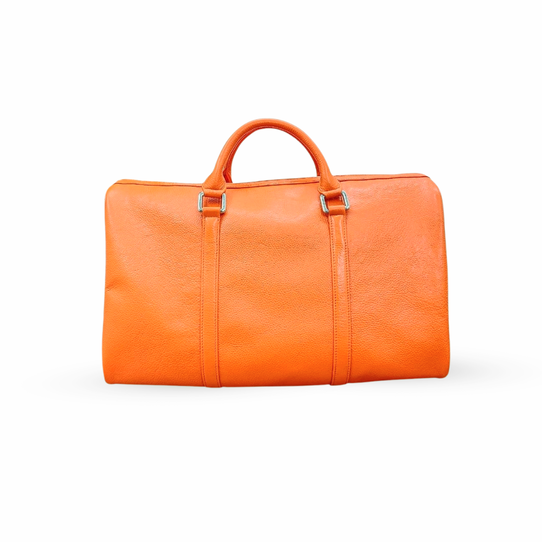 Orange Triangle Duffle