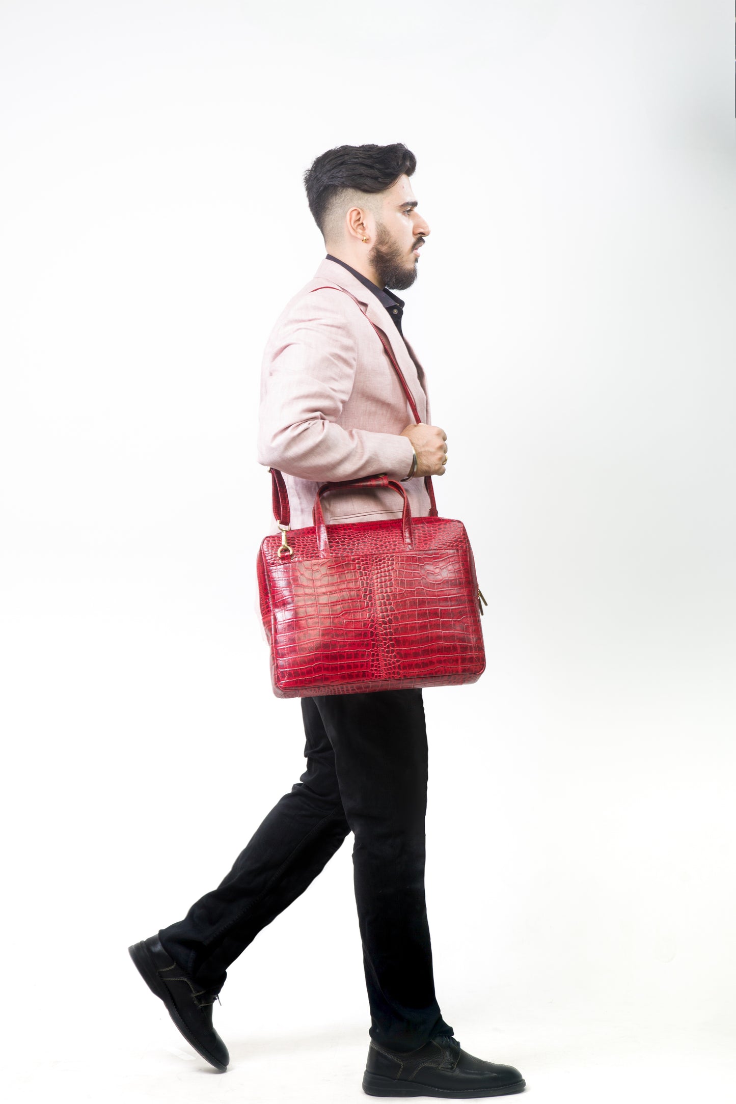Fiery Red Unisex Office Bag