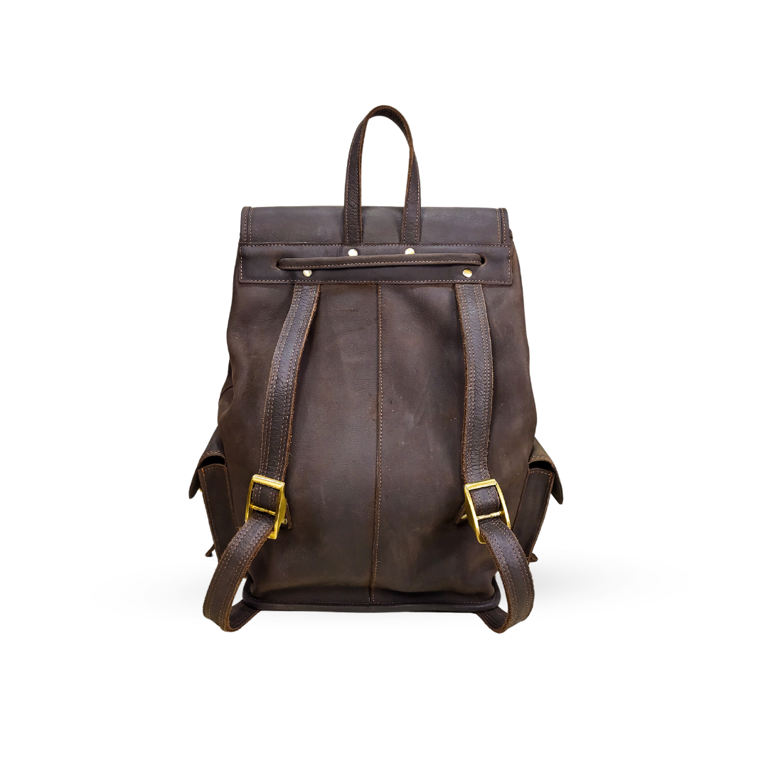 Taupe Unisex Haversack