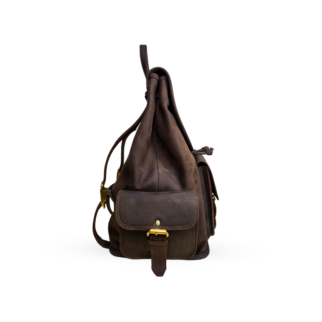 Taupe Unisex Haversack